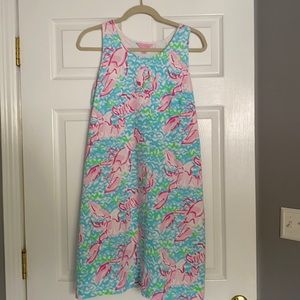 Lilly Pulitzer dress in “Lobstah Roll” print